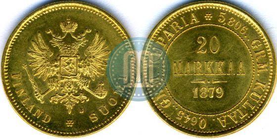 Picture 20 markkaa 1879 year S 