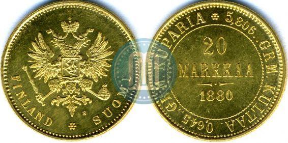 Фото 20 марок 1880 года S 
