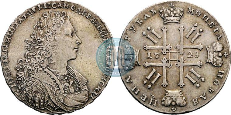 Picture 1 rouble 1728 year  "Type of 1728"