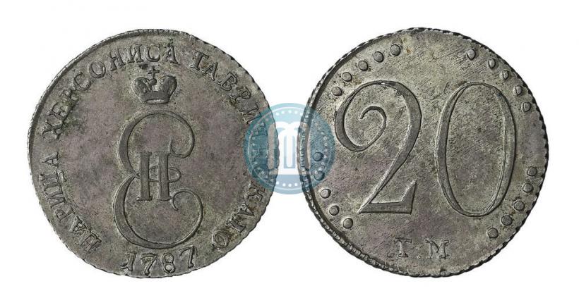 Picture 20 kopecks 1787 year ТМ 