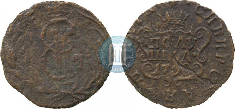 Picture Polushka 1768 year КМ 