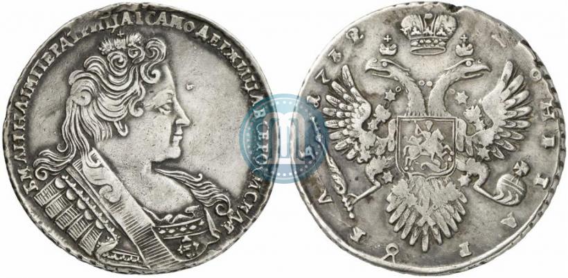 Фото 1 рубль 1732 года  