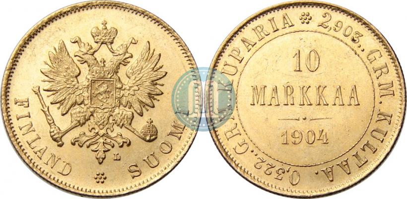 Фото 10 марок 1904 года L 