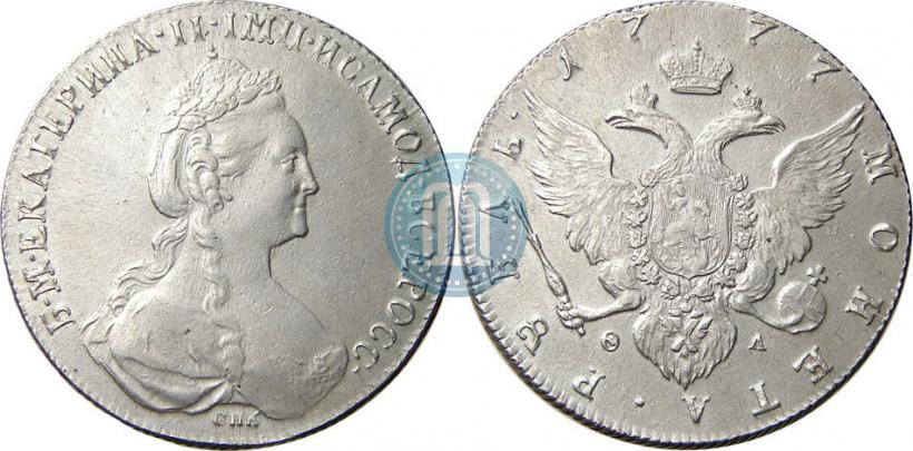 Picture 1 rouble 1777 year СПБ-ФЛ 