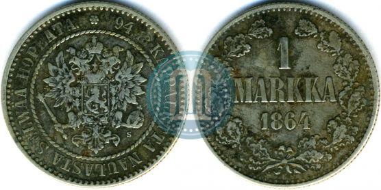 Фото 1 марка 1864 года S 