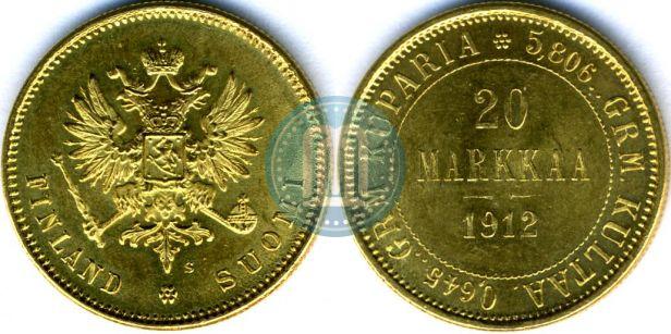 Фото 20 марок 1912 года S 