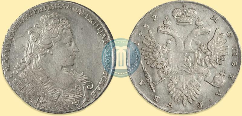 Picture 1 rouble 1732 year  