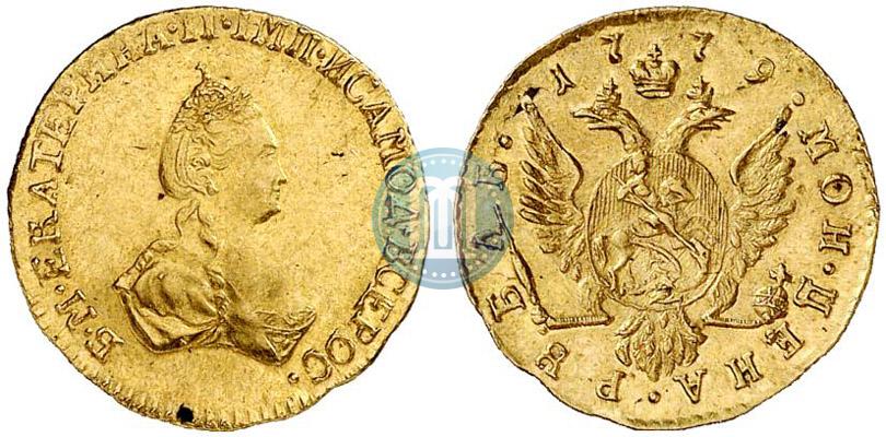 Фото 1 рубль 1779 года  