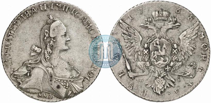 Picture 1 rouble 1768 year ММД-EI 