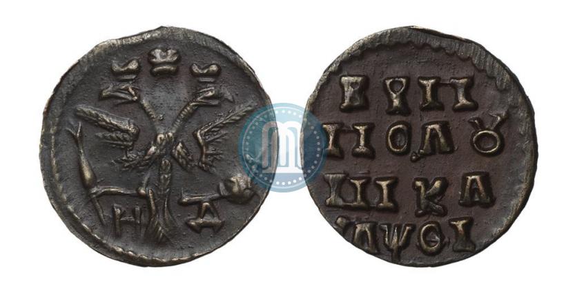 Фото Полушка 1719 года НД 