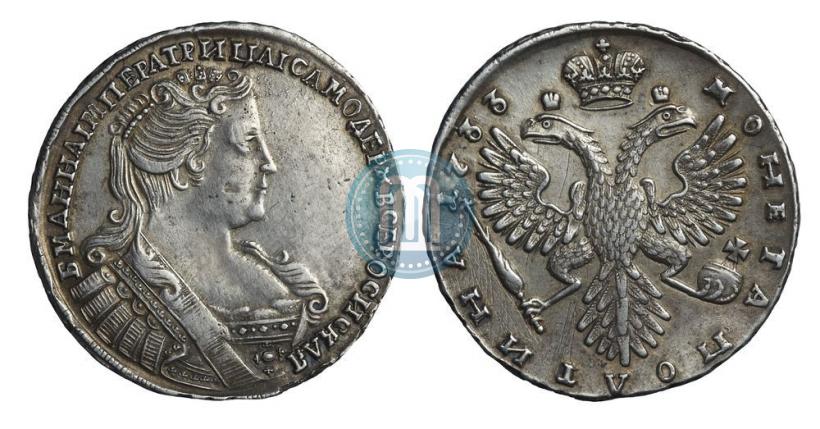 Picture Poltina 1733 year  
