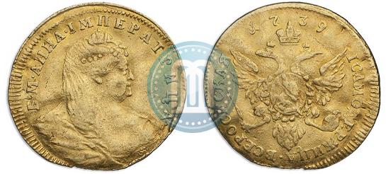 Picture 1 ducat 1739 year  