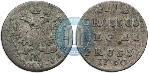 Picture 2 grosze 1760 year  