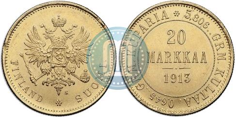 Фото 20 марок 1913 года S 
