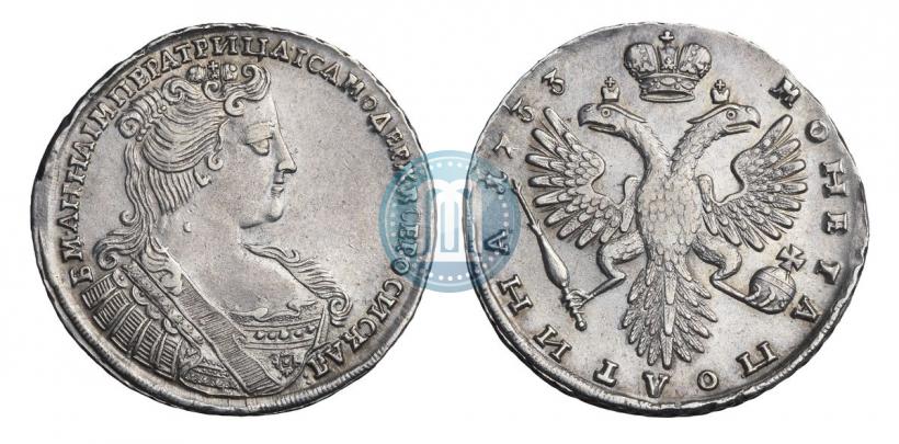 Picture Poltina 1733 year  