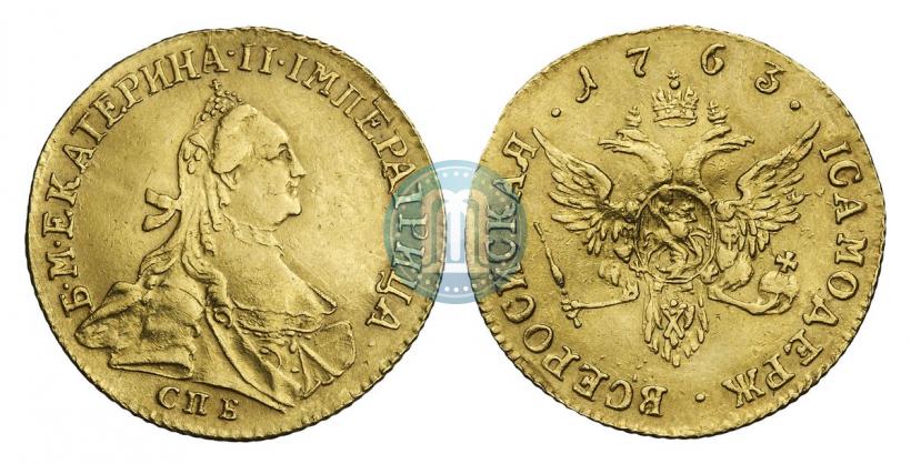 Picture 1 ducat 1763 year СПБ 