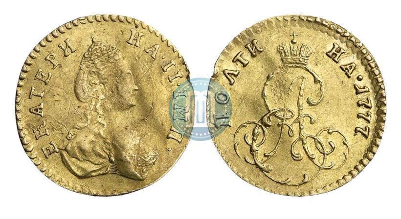 Фото Полтина 1777 года  