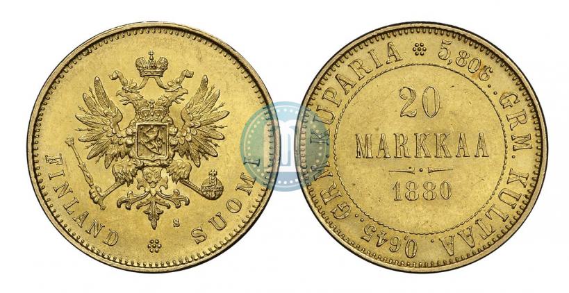 Фото 20 марок 1880 года S 