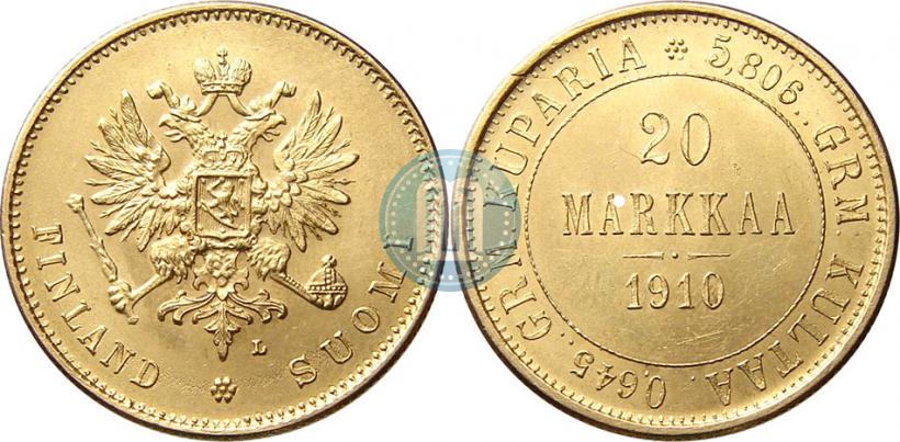 Фото 20 марок 1910 года L 