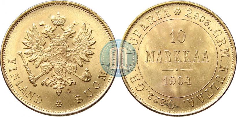 Фото 10 марок 1904 года L 