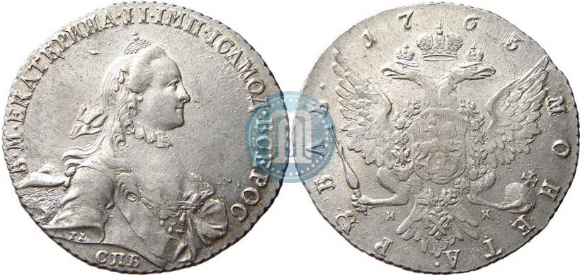 Picture 1 rouble 1763 year СПБ-НК 