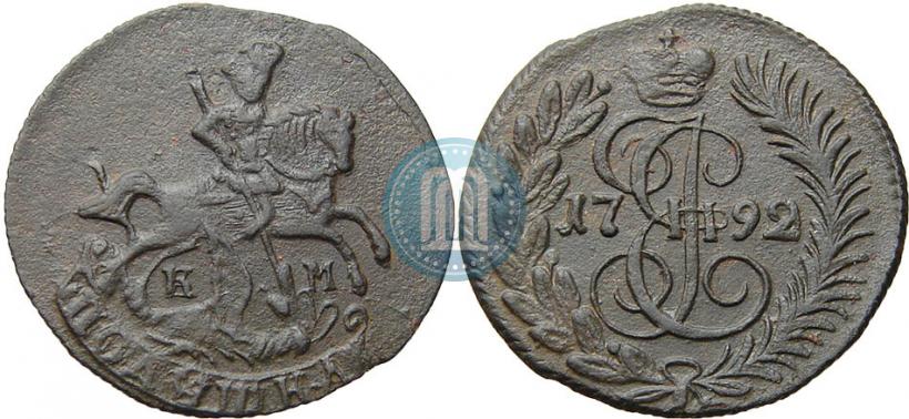 Picture Polushka 1792 year КМ 