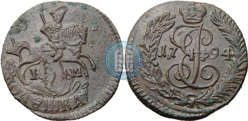 Picture Polushka 1794 year КМ 