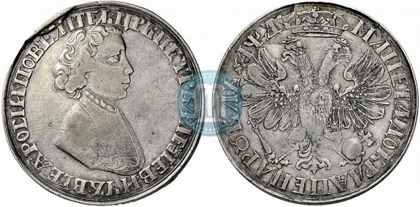Фото 1 рубль 1704 года  