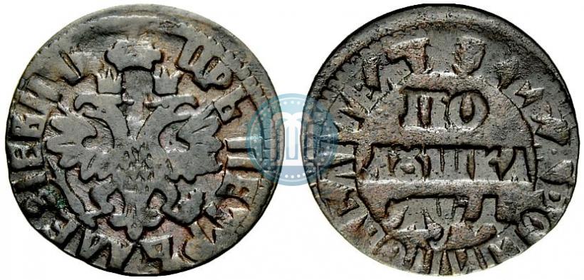 Фото Полушка 1704 года  