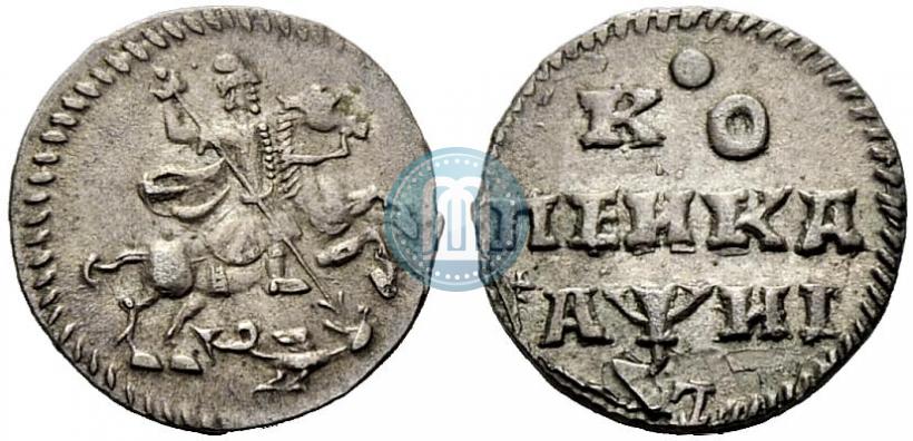 Фото 1 копейка 1718 года L 