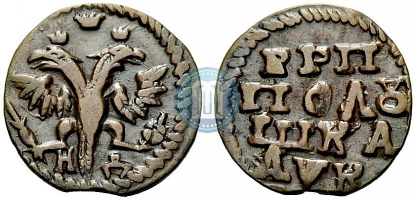 Фото Полушка 1720 года НД 