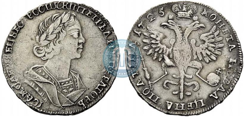 Picture Poltina 1725 year  "Portrait in ancient armour"