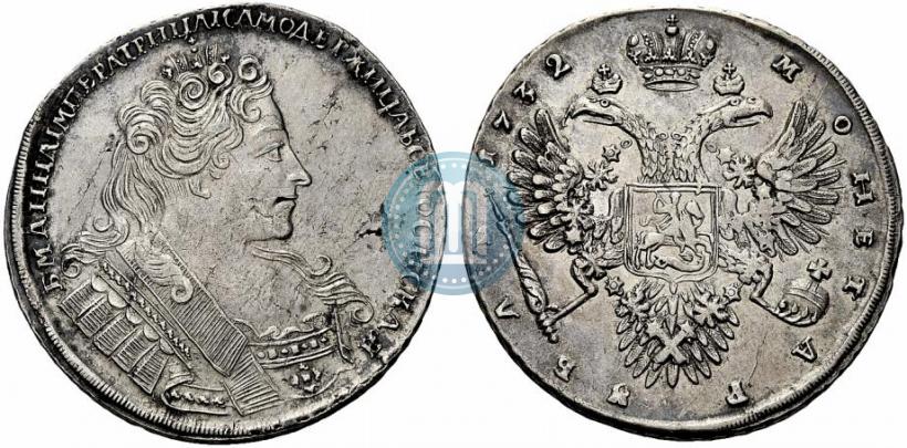 Picture 1 rouble 1732 year  