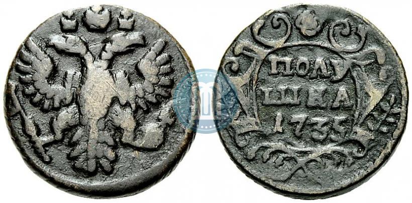 Picture Polushka 1735 year  