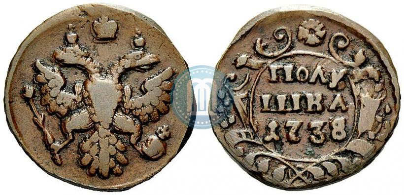 Picture Polushka 1738 year  