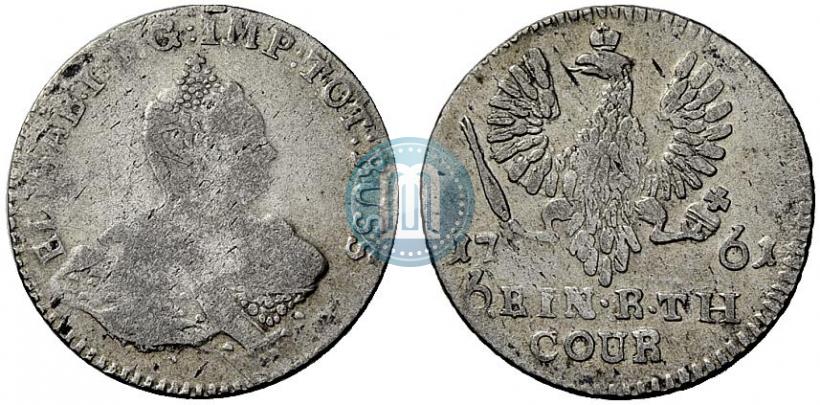 Picture 1/6 Thaler 1761 year  