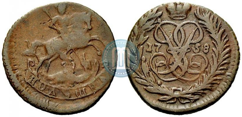 Picture Polushka 1758 year  