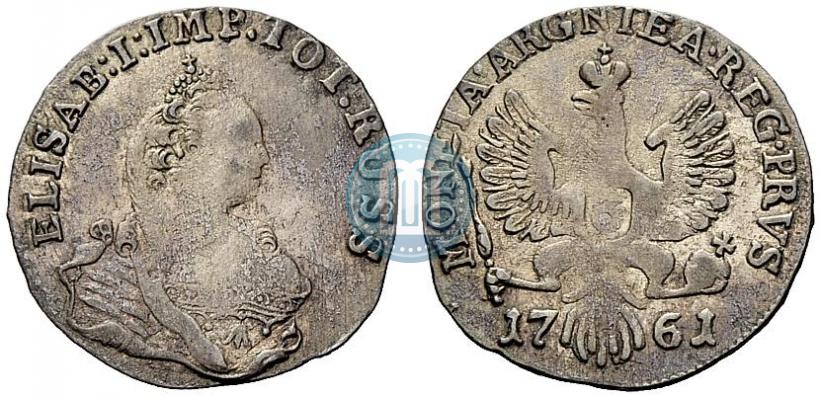 Picture 3 grosze 1761 year  