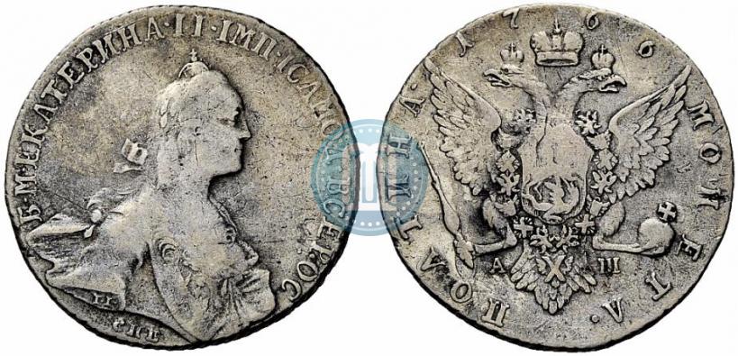 Picture Poltina 1766 year СПБ-АШ 
