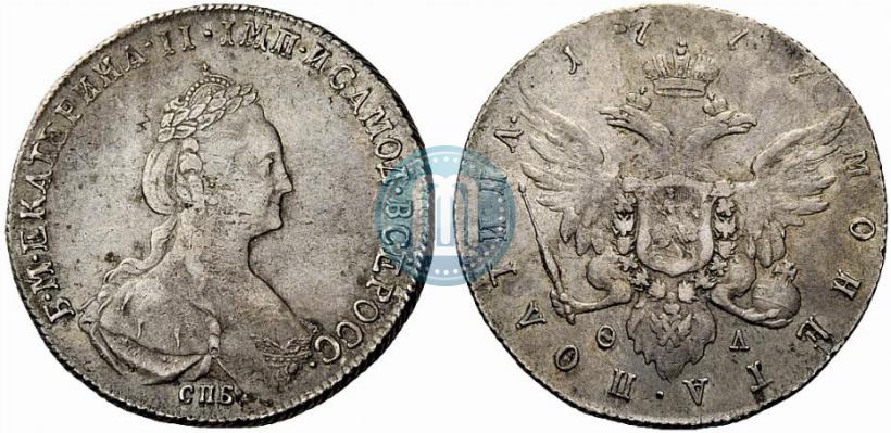 Picture Poltina 1777 year СПБ-ФЛ 