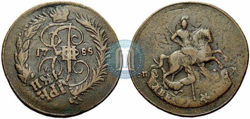 Picture 2 kopecks 1788 year СПМ 