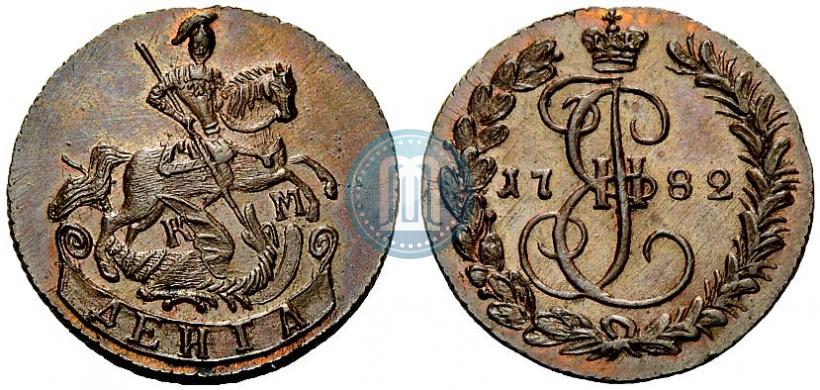 Фото Денга 1782 года КМ 