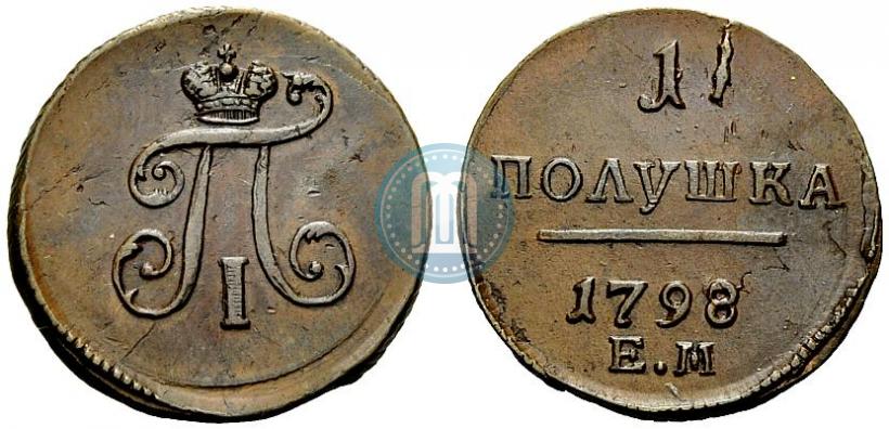 Picture Polushka 1798 year ЕМ 