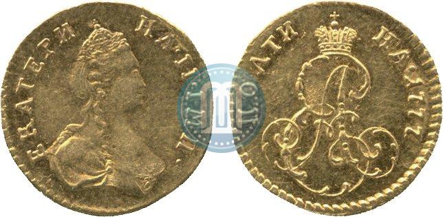 Фото Полтина 1777 года  