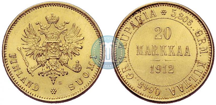 Picture 20 markkaa 1912 year S 