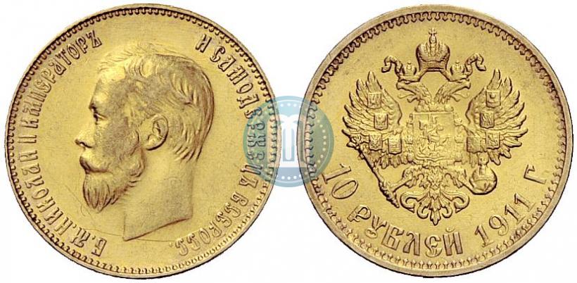 Picture 10 roubles 1911 year (ЭБ) 