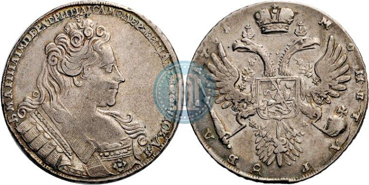 Picture 1 rouble 1731 year  