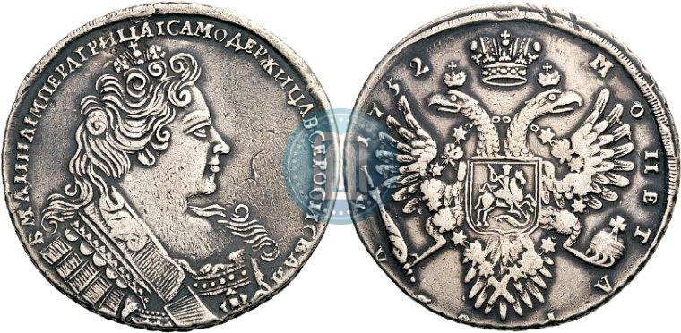 Picture 1 rouble 1732 year  