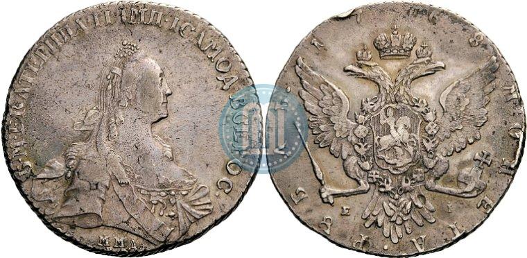 Picture 1 rouble 1768 year ММД-EI 