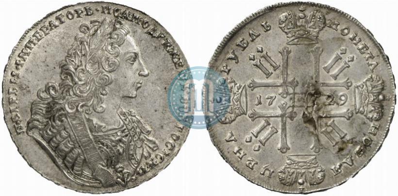 Picture 1 rouble 1729 year  "Type of 1729"